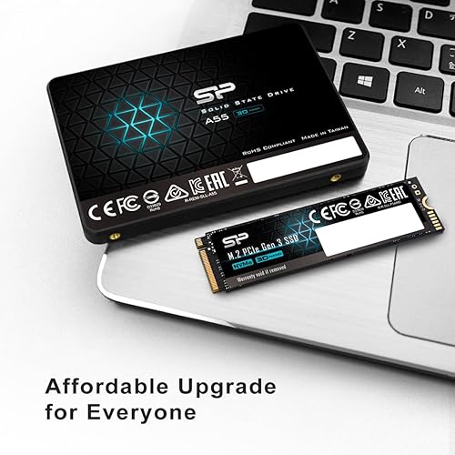 Miniatura 6 de Silicon Power 128GB SSD 3D NAND A55 SLC Caché Rendimiento Aumentado SATA III 2.5" 7mm (0.28") Unidad de Estado Sólido Interna (SU128GBSS3A55S25AH)