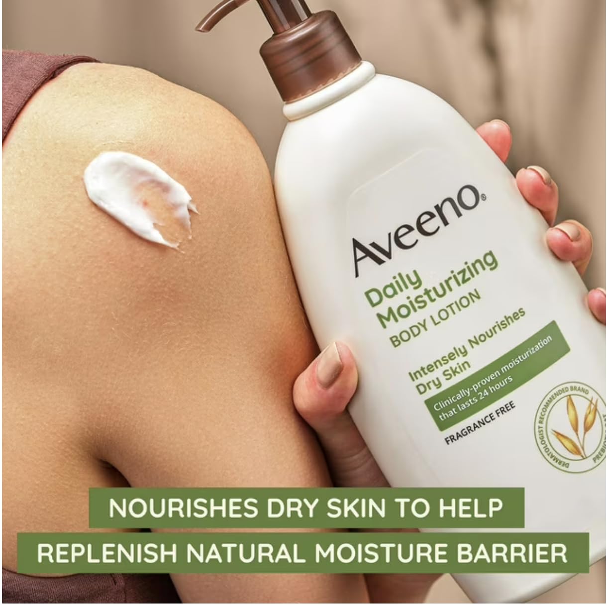 Aveeno Täglich feuchtigkeitsspendende Körperlotion (18 Unzen, 2 Stück + 220 ml Tube).