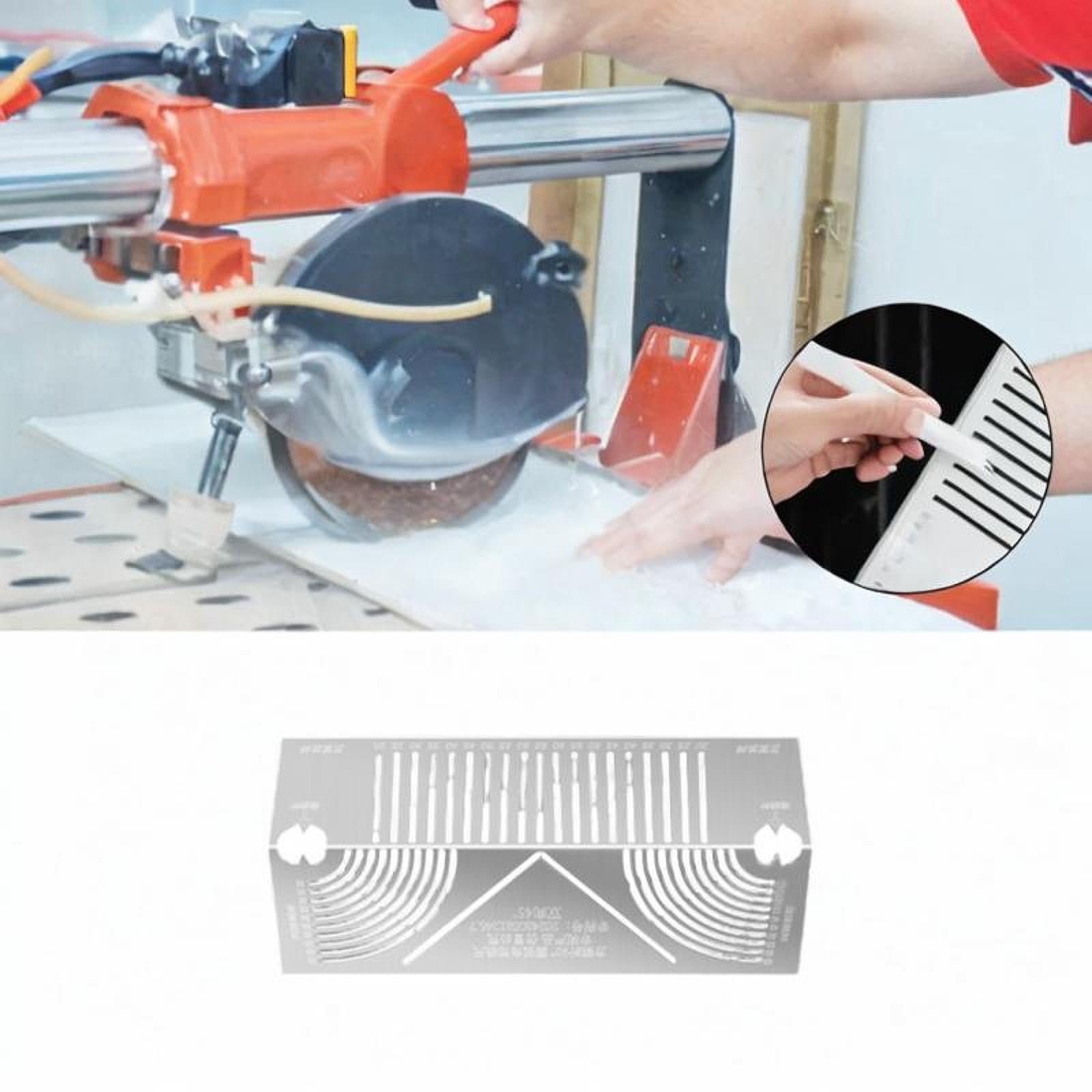 Strumento di Marcatura Ad Arco 3x, Strumento di Marcatura per Curve di Tubi in Acciaio, Strumento di Marcatura in Metallo Facile Da Usare per Ingegner, 3 pezzi