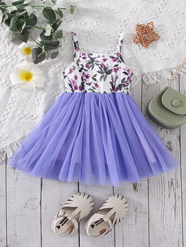 Image of Buy & Try Baby Girl's Modal Printed Frock Mini Length Short Frocks Dress.