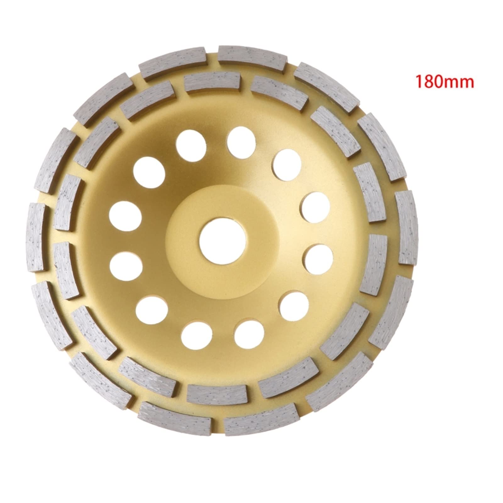 Diamentowa tarcza szlifierska 100/115/125/150/180mm ściernica diamentowa segmentowa szlifierka tarczowa do betonu granitowego kamień szlifierski(180mm)