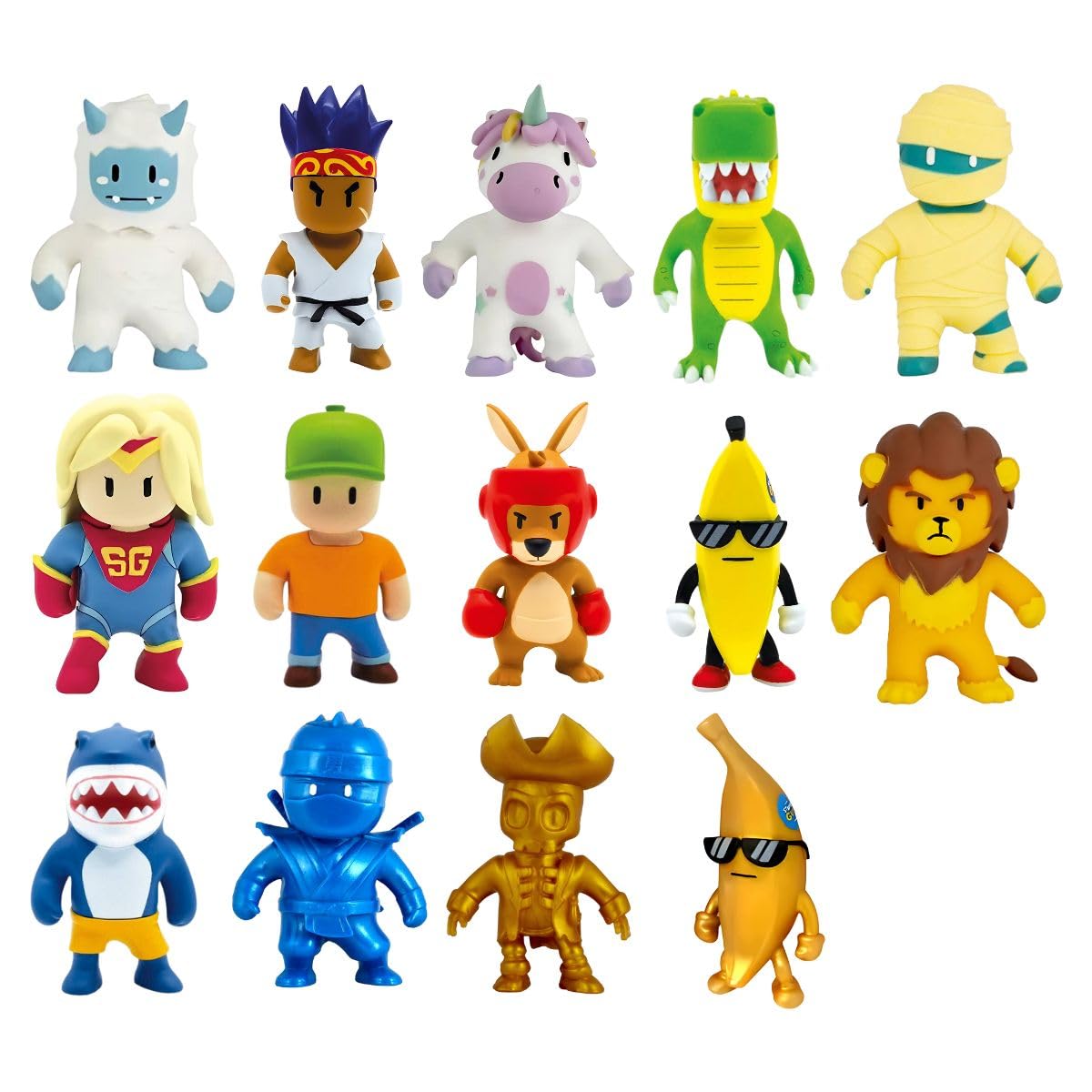 STUMBLE GUYS MONSTERFLEX BLISTER - 14 MODELOS SORTIDOS | Amazon.com.br