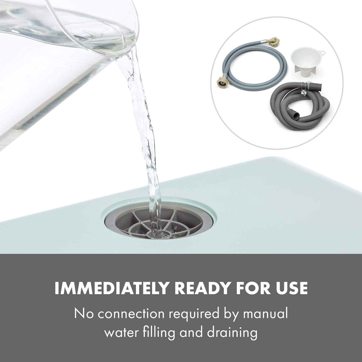 Buy Klarstein Aquatica Table Top Dishwasher Mini Dishwasher