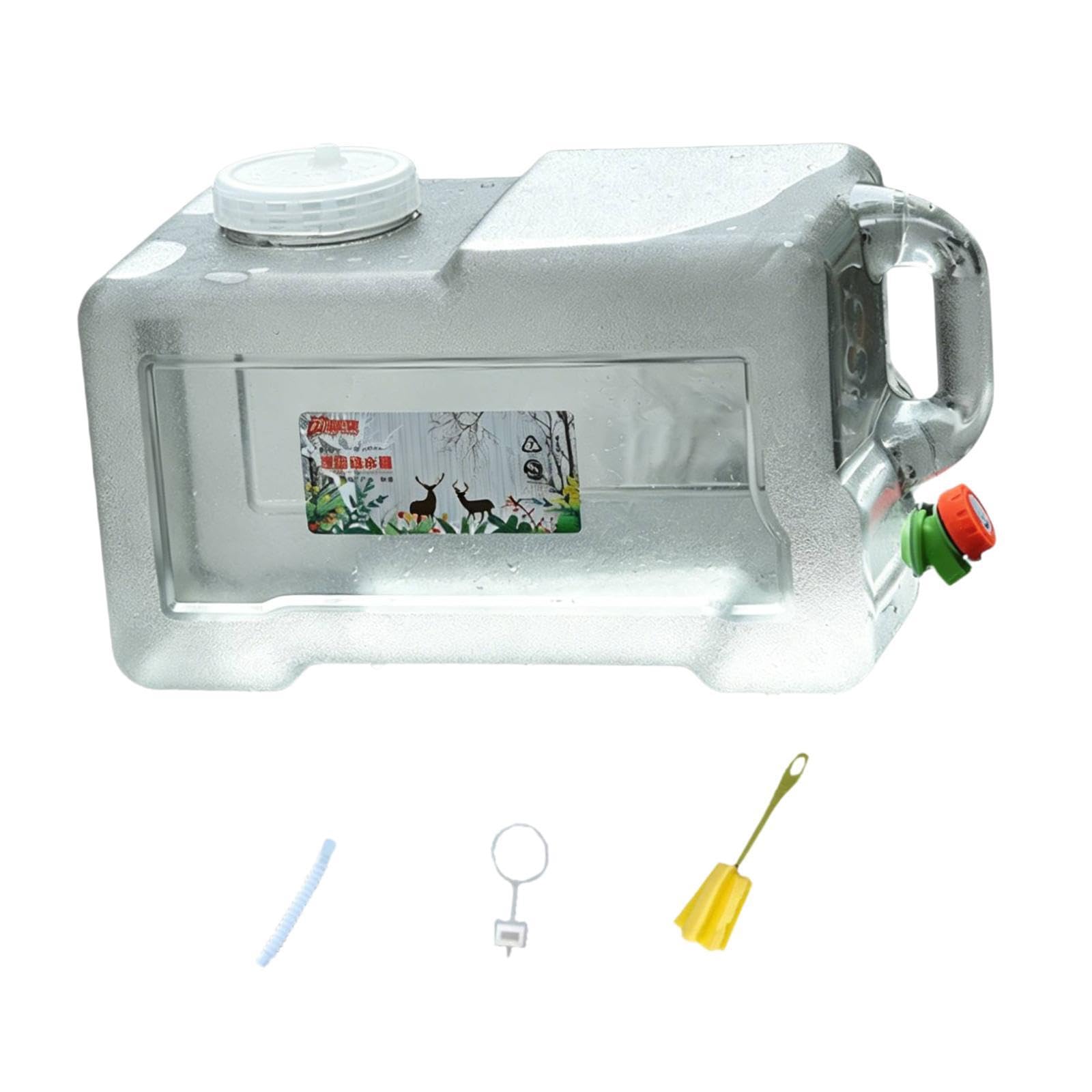 Camping-Wasserbehälter, Outdoor-Eimer, Tank, Verlängerungsschlauch, Getränkespender, Wasserbehälter für, Händewaschen, Picknick, Grillen