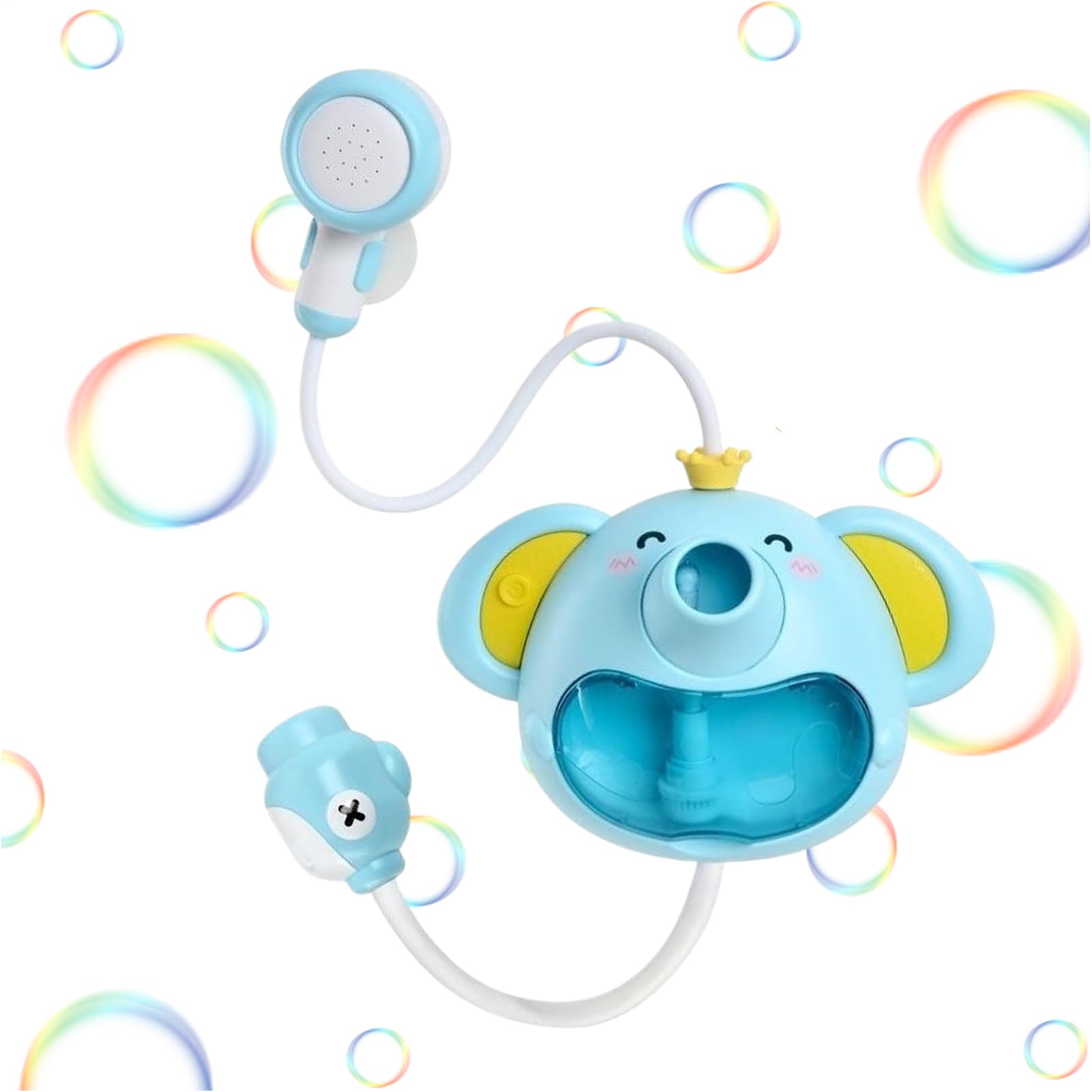 Jouet de bain moussant éléphant, fabricant de à bulles pour baignoire Pompe