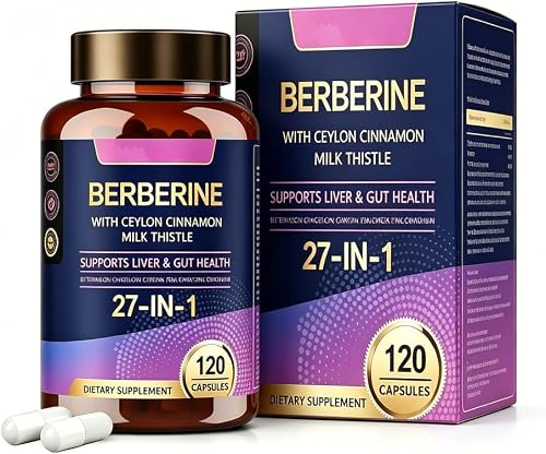 Berberine 27-in-1 with Ceylon Cinnamon and Milk Thistle | Ceylon Cinnamon, Milk Thistle