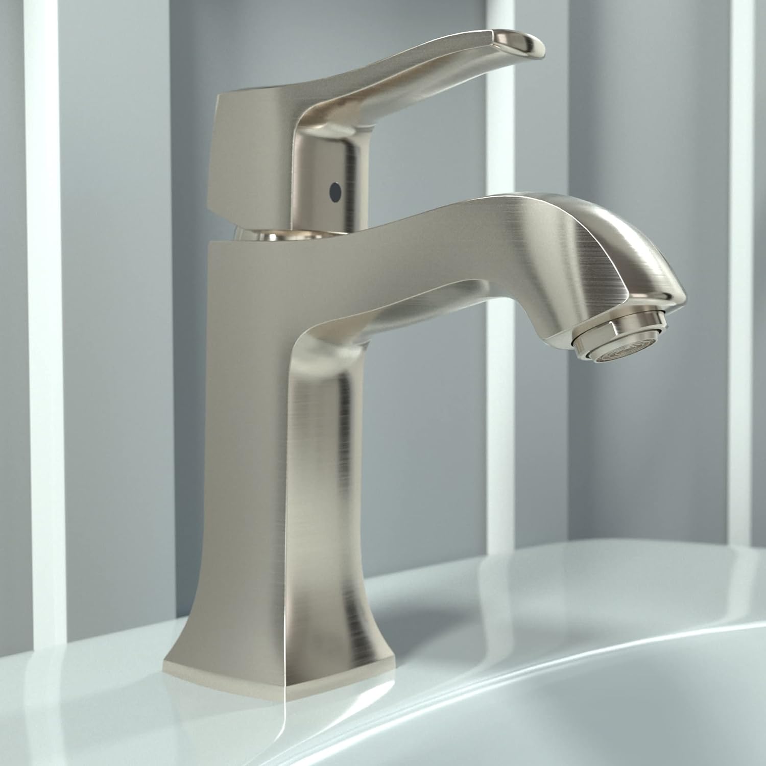 🛒 Crаzу Dеаlѕ hansgrohe Metris C Classic Replacement Easy Clean 1-Handle 1 7-inch Tall Bathroom Sink Faucet in Brushed Nickel, 31077821 Flаѕh Sаlе hansgrohe Metris C Classic Replacement Easy Clean 1-Handle 1 7-inch Tall Bathroom Sink Faucet in Brushed Nickel, 31077821