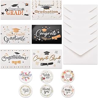 Graduation Cards High School College Graduation Gifts for Men Women Graduate Students Friends Congratulations Grad Card wi...