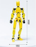 Vista 6 de 7 figuras de acción T13 – (montaje completado) Titan 13 figuras de acción T13 figura de acción 3D impresa en 3D móvil, Lucky Dummy 13 decoraciones