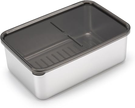 Cheese Container Compatible with Velveeta, 47 oz Storage Box with Lid
