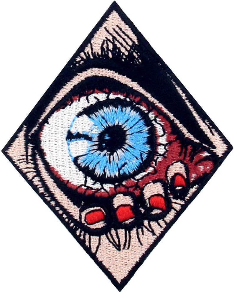 ZEGINsPanic from Eye Patch Embroidered Applique Iron On Sew On Emblem