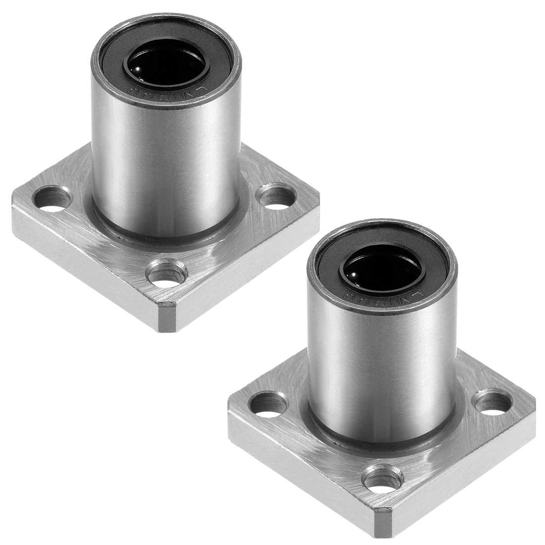 Cuscinetti Lineari LMK10UU A Flangia Quadrata, 10mm, 2 Pezzi, Per CNC E Stampanti 3D