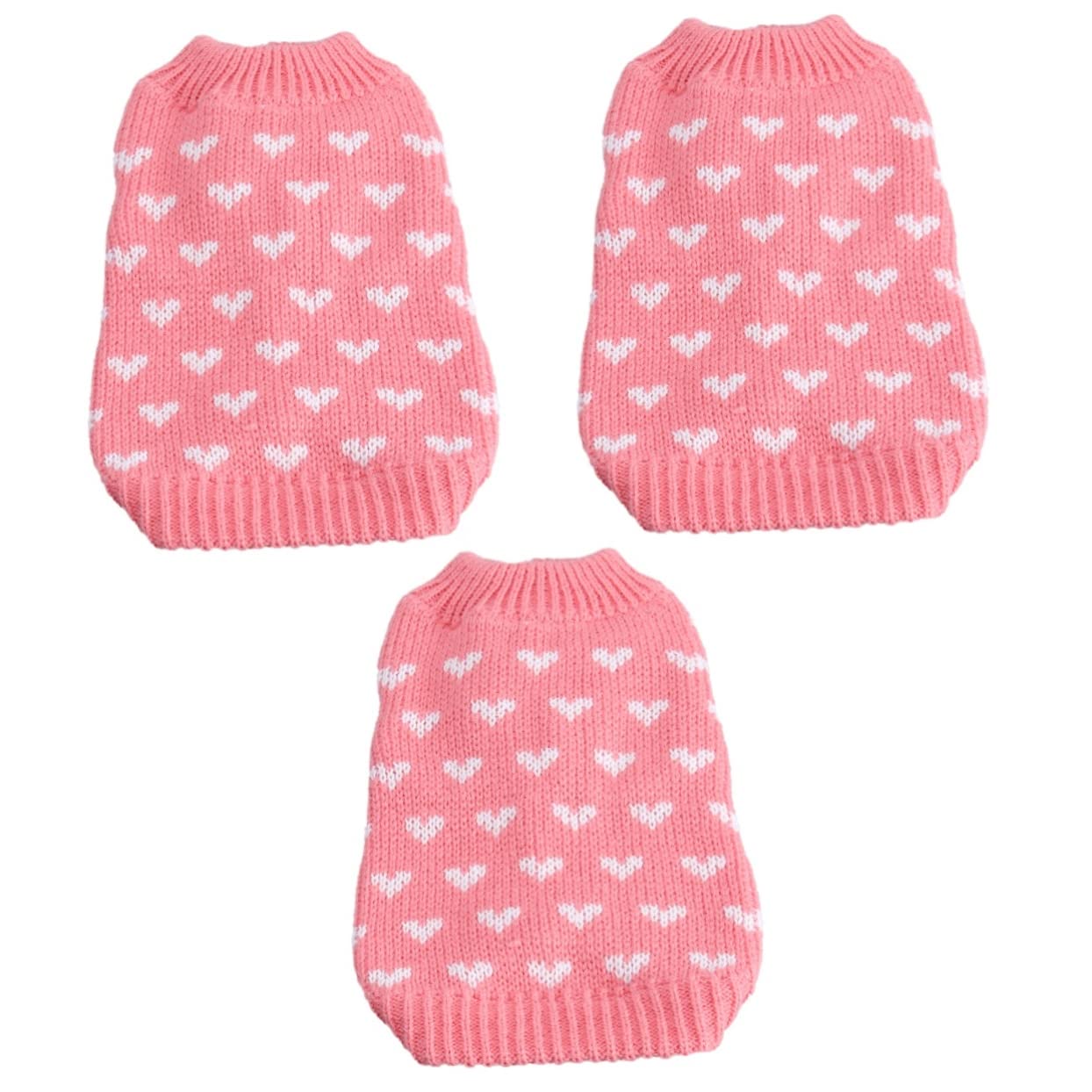 Déguisement pour animaux pull d'hiver chaud en acrylique tricoté souple