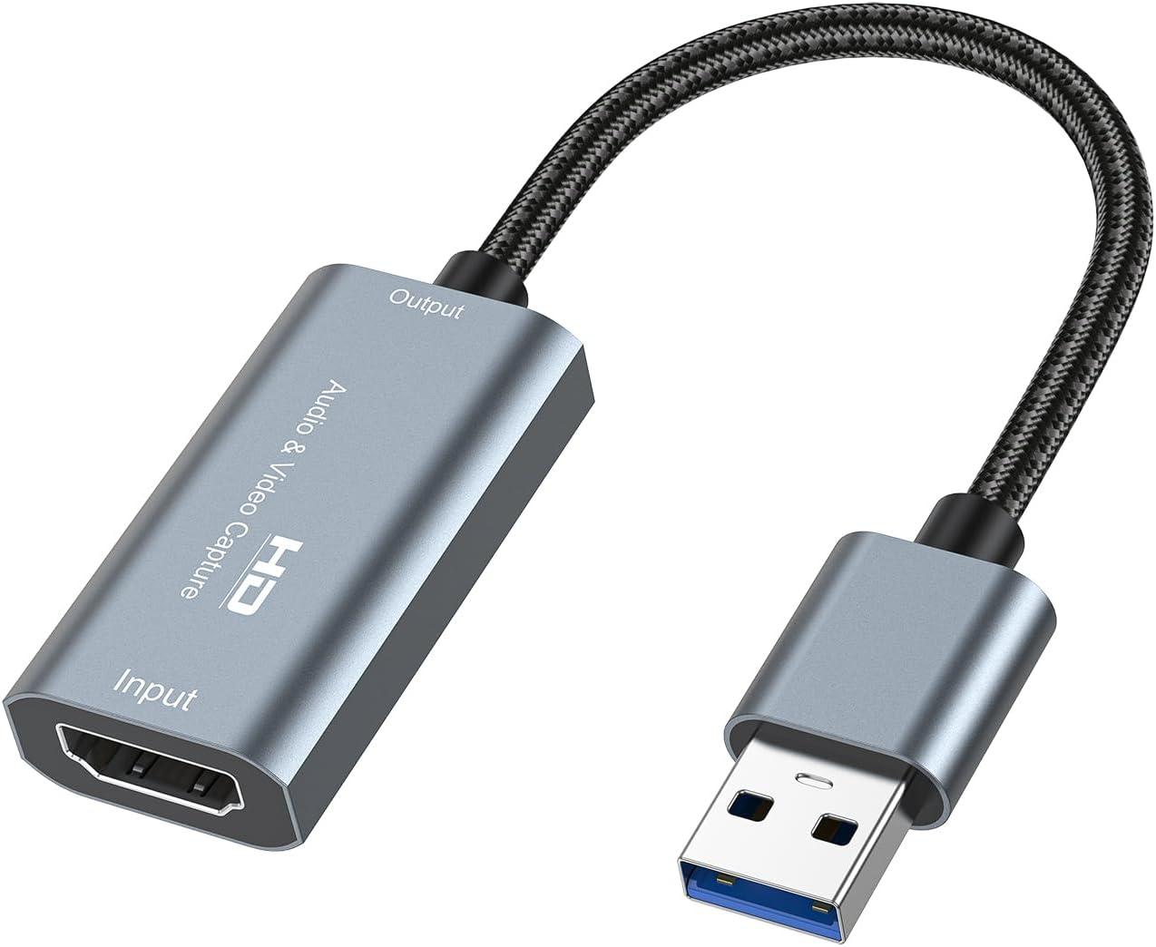 Breilytch Video Capture Card, 4K HDMI to USB Capture Card for Streaming Audio Video