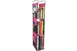 Adjustable 3 Shelf Hanging Organizer for School Locker