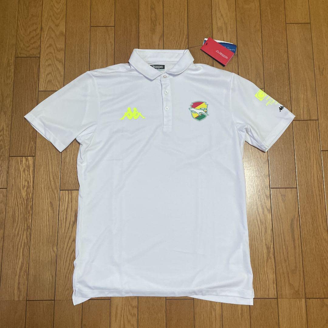 【新品】◆Kappa◆ ホワイト ポロシャツ Mサイズ Amazon.co.jp: kappa ジェフ千葉 選手着用モデル ポロシャツ O