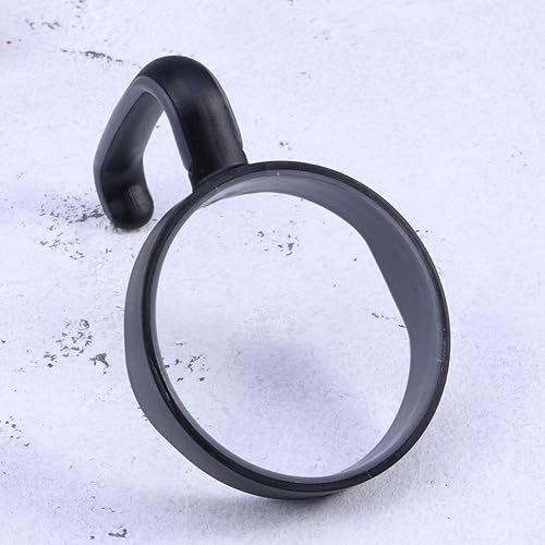 Miniatura 9 de Hemoton Mango térmico para vasos de 20 onzas, mango térmico para vasos, mango de vaso para vasos de acero inoxidable de 20 onzas (negro)