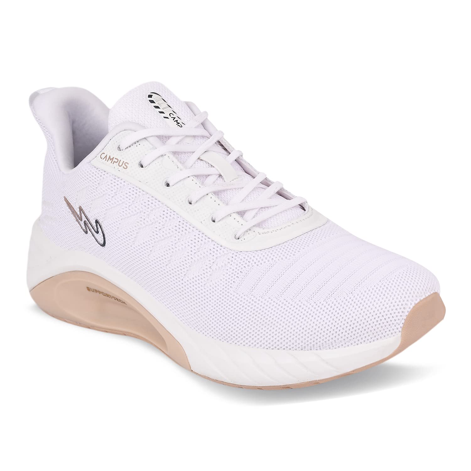 Campus Mens Nido WHT/Beige Running Shoes - 7UK/India 22G-882A (B0B37D89SR) Amazon Price History, Amazon Price Tracker