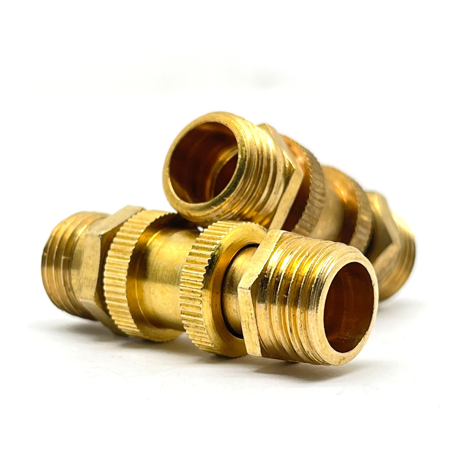 Sourcing Map Aceite Líquido Nivel Indicador Visor Vidrio G1/4 Macho Roscado Latón Aire Compresor Accesorios Con Junta Tórica, Amarillo 2uds