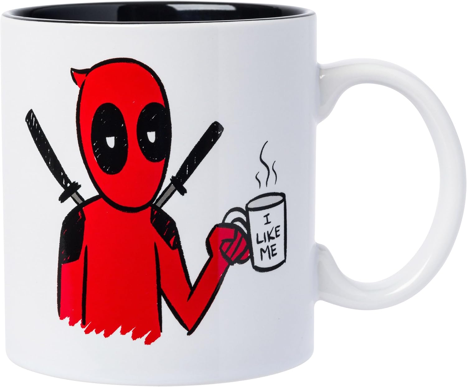Taza de cerámica Marvel Deadpool 20 onzas miniatura 7