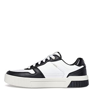 Skechers Women's Jade-Best in Class Leather Lace-up Sneakers with Memory Foam