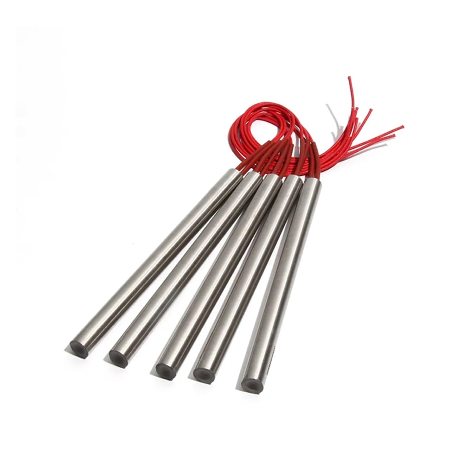 Elemento riscaldante a cartuccia, 10 pezzi, 14 mm, 265 ~ 300 mm, 201SUS, tubo di riscaldamento a doppia testa, 900/950/1000/1100 W, cartuccia di riscaldamento 110/220/380 V (380 V, 1000 W, 14 x 290 mm
