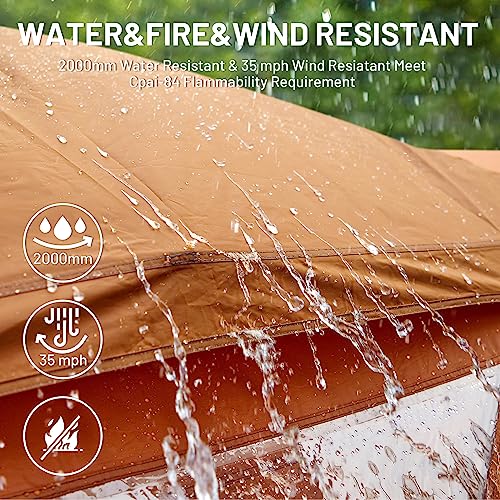 Image of TIMBER RIDGE 4 Person Instant Pop Up Hub Tent for Camping