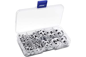 450-Piece Assorted Self-Adhesive Wiggle Googly Eyes