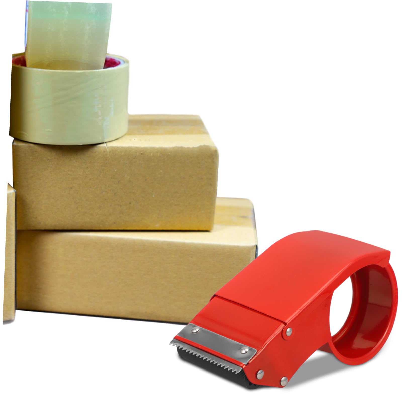 Lurrose 5stücke Tape Dispenser Aus Tragbarer Klebebandabroller Für Schreibtisch Für Büro Und Zuhause Mit Praktischem Schnittmechanismus Und Kompaktem Design Für Einfache Handhabung