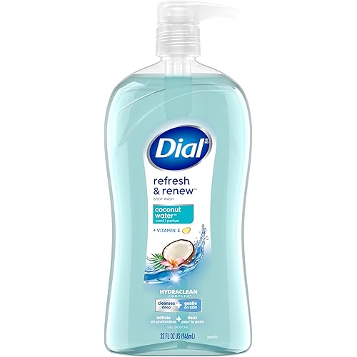 Dial Body Wash, Refresh & Renew Coconut Water, 32 fl oz