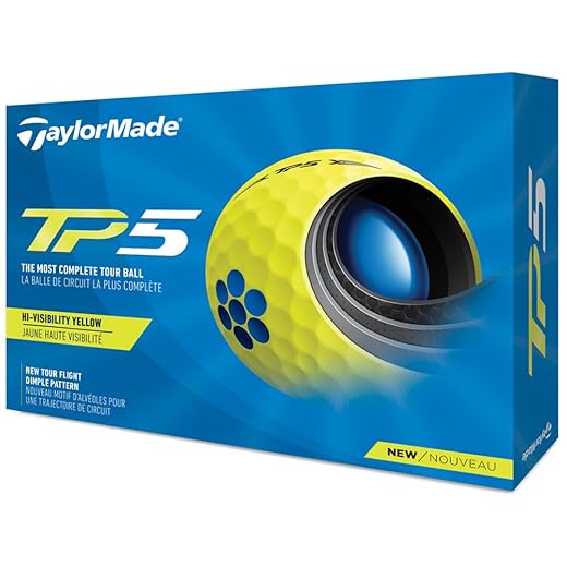 TaylorMade TP5 Yellow Golf Balls