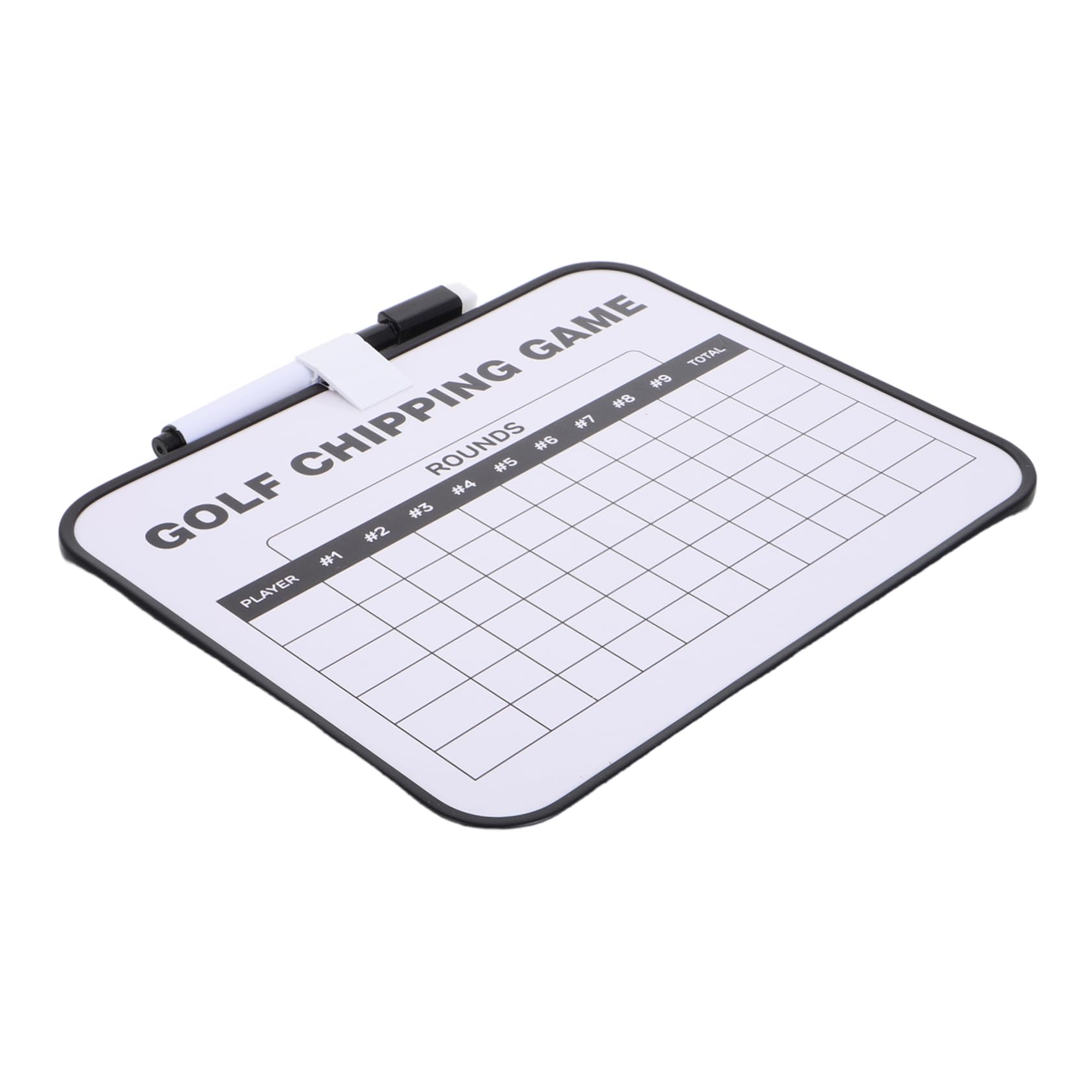 BESPORTBLE Golf Scorecard Holder Whiteboard Plastic Erasable Board for Easy Training