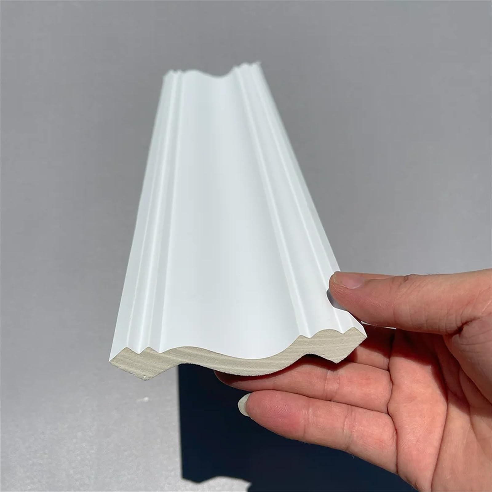 18 pezzi di decorazione in materiale gesso imitazione linea angolare for soffitto in PU