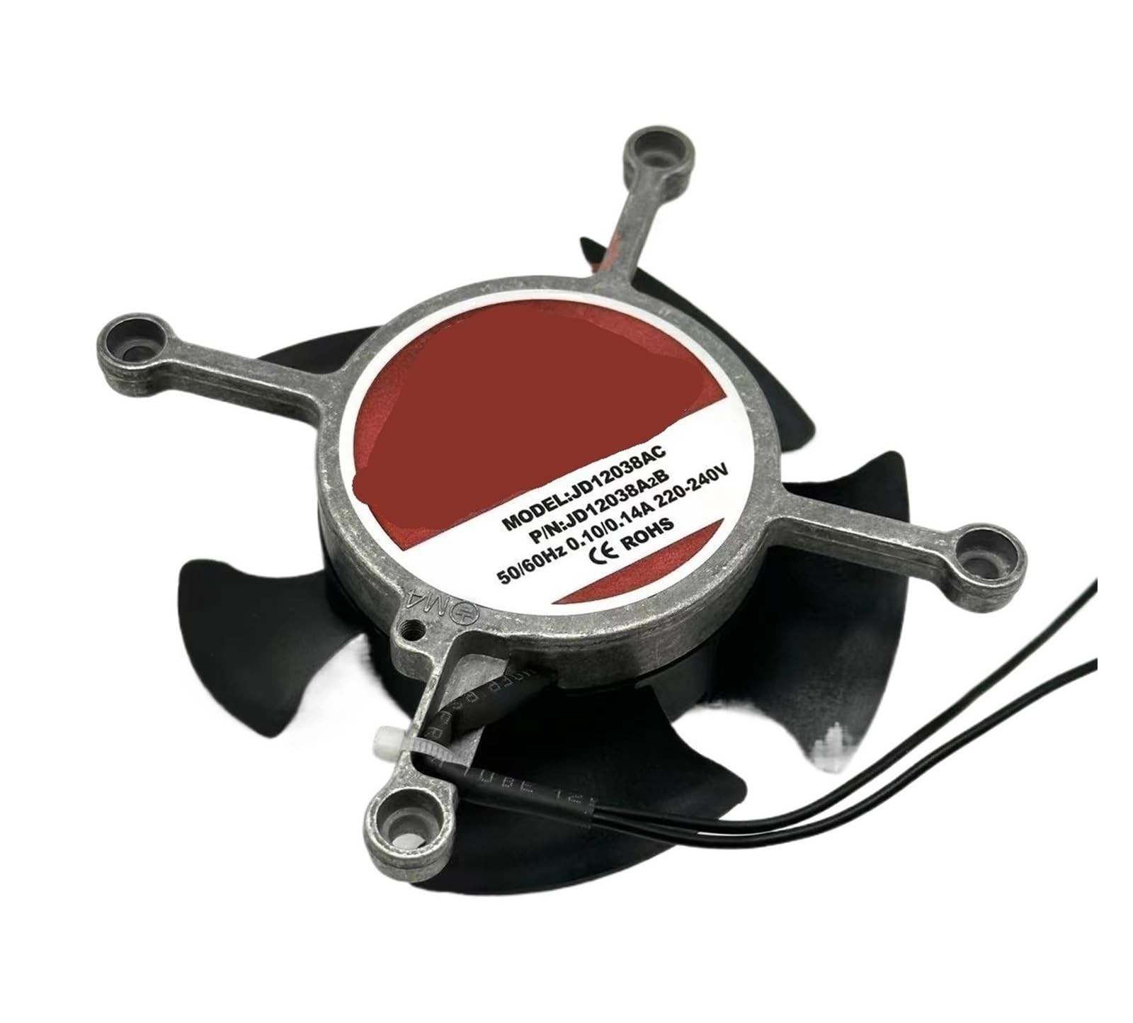 YMUGUEGH JD12038AC Server Cooling Fan AC 220V 0.14A 120x120x38mm 2-Wire