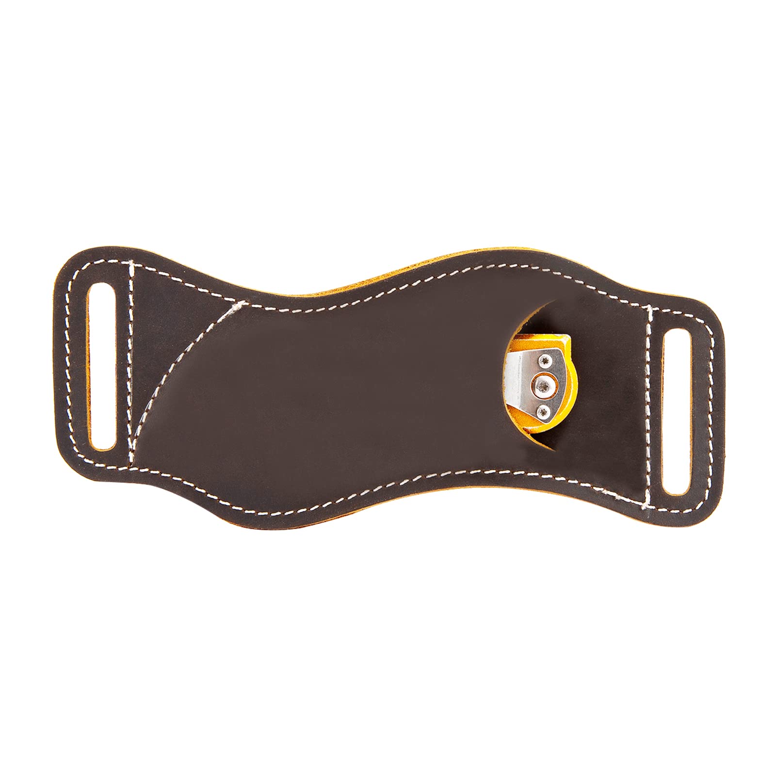 Knife Sheath,Leather Knife Sheath for Belt,Horizontal Carry Pocket Knife Holder,EDC Belt Organizer,Handmade Compact Draw Knife Holster,EDC Pocket