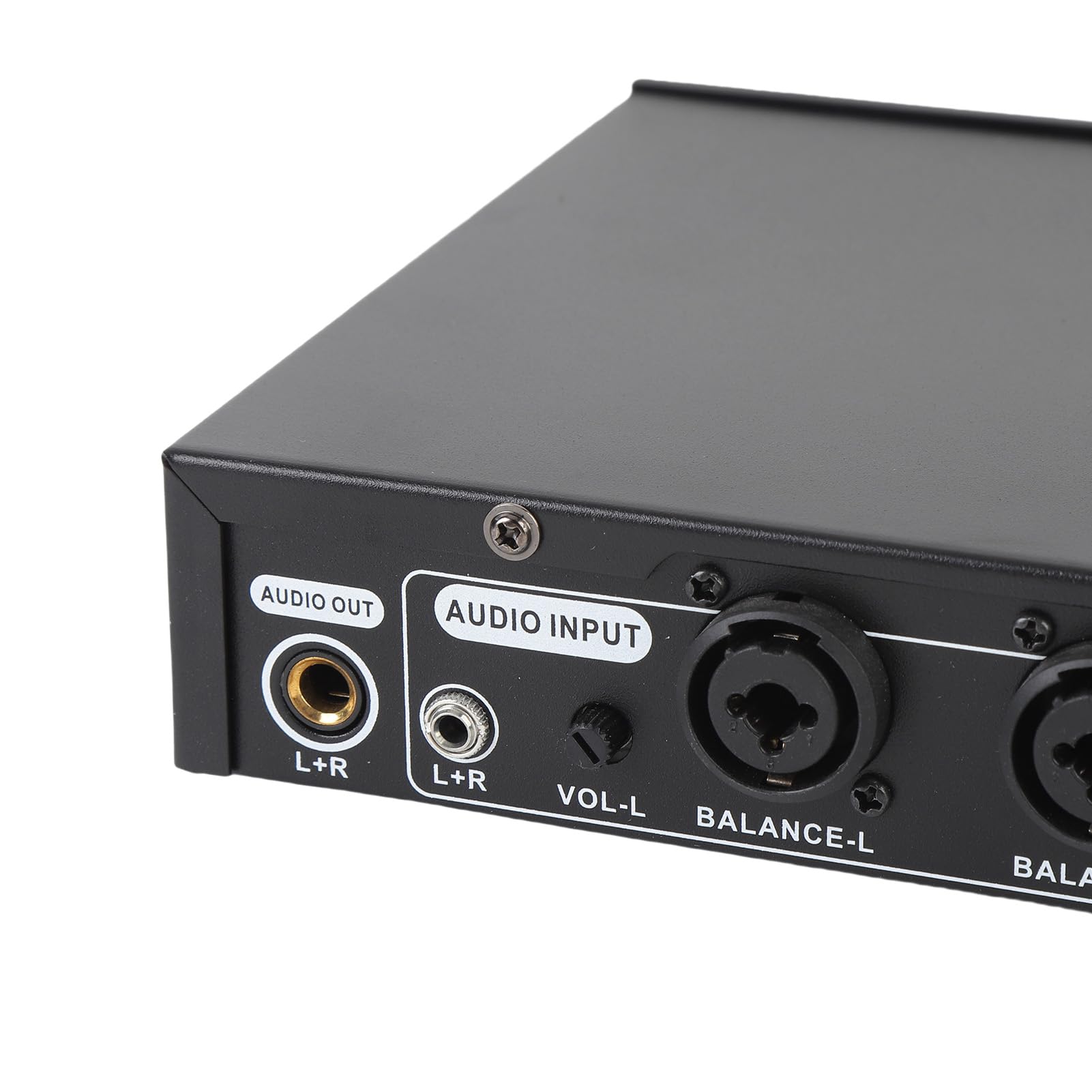 Annadue de Monitorización Intraauditiva Inalámbrica 2 en 1, IEM Inalámbrico con Receptor de Petaca, Amplificador de Señal de bajo Ruido Integrado y Filtro RF, para (Enchufe de la UE)
