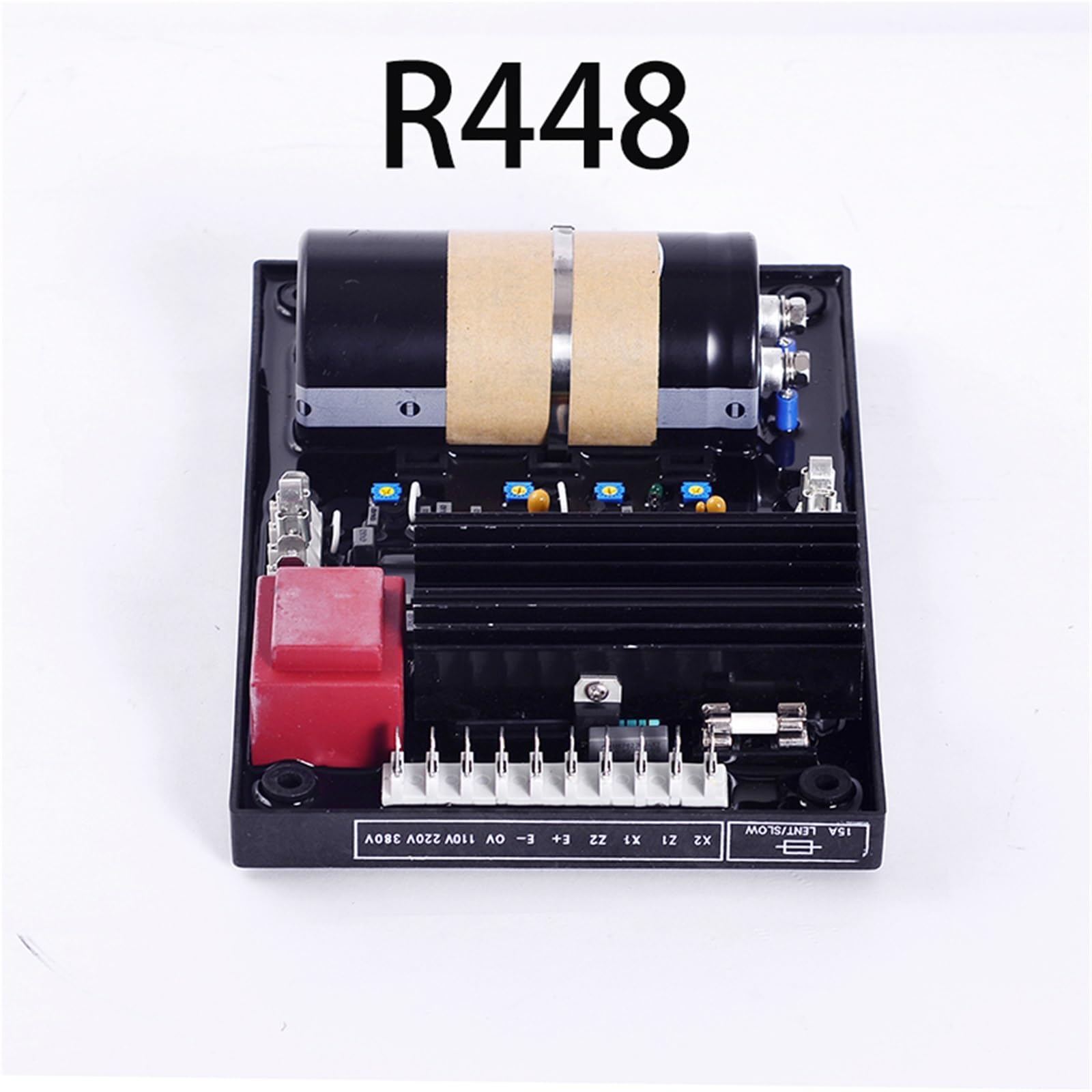1 pz R448 R449 AVR generatore regolatore di Tensione Automatico modulo Controllo stabilizzatore trifase Regolabile(R449 Copy)