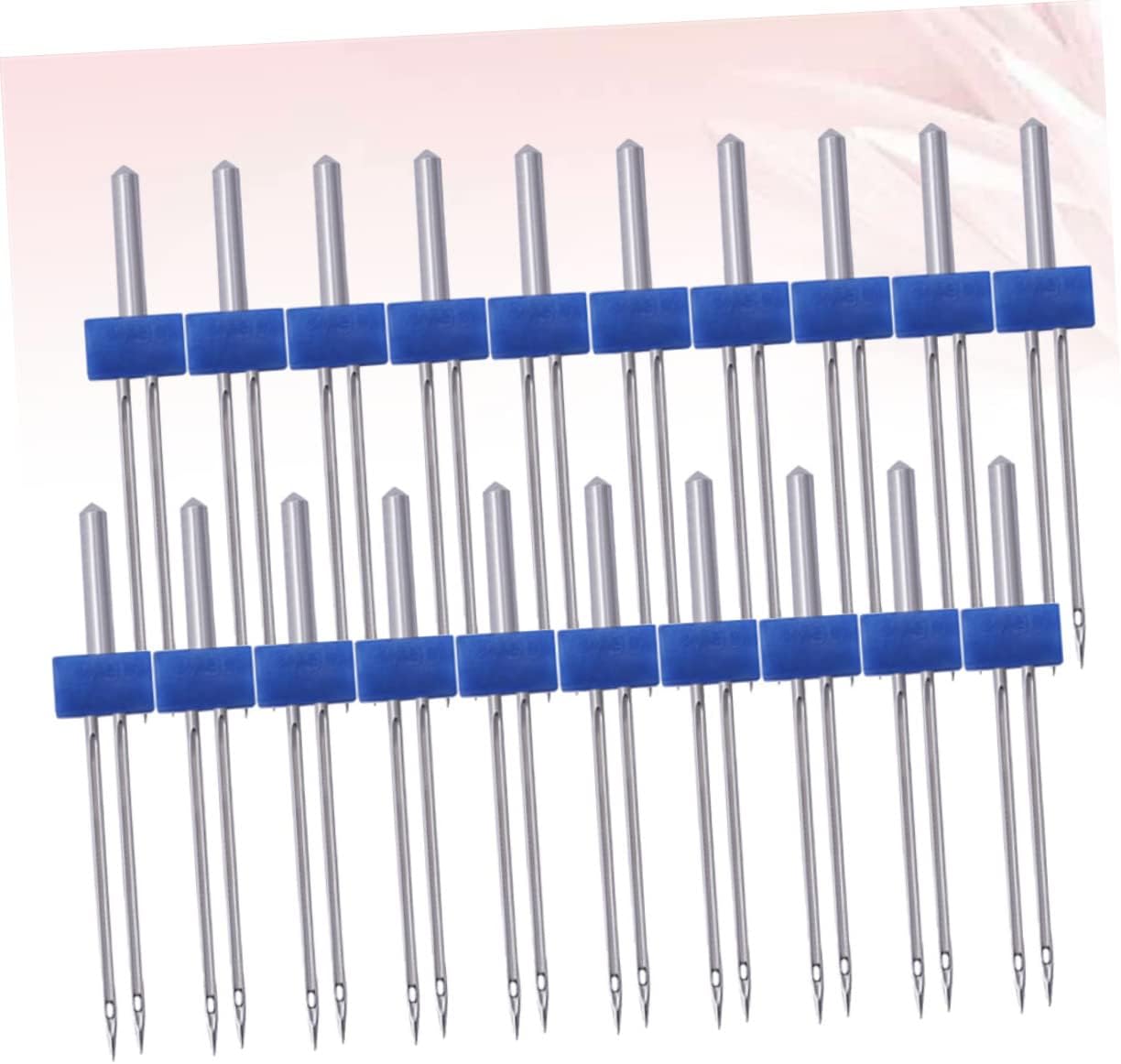STOBOK 1bag Double Needle Sewing Machine Needles Kit Twin for Household Sewing Machines Durable and Easy to Use for Knits and Decorative Stitching