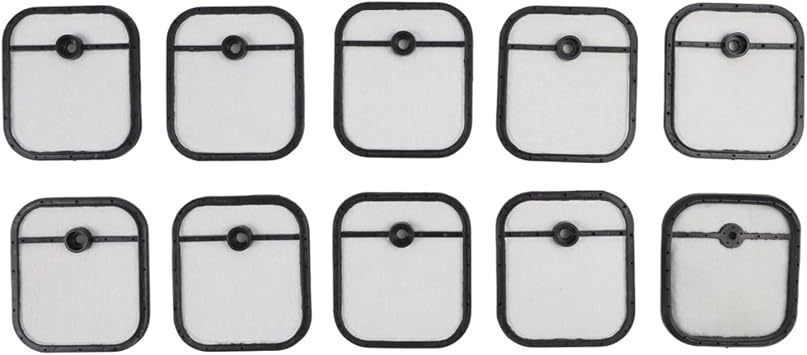 Air Filter Replacement, 10-Pack Plastic Filters for BCZ260TS BCZ230TS BCZ2660TS, Compatible with Brush Cutter Trimmer Parts Replaces 528074701
