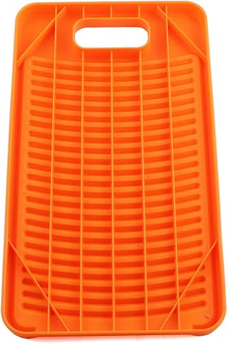 Miniatura 4 de ZYAMY Mini tabla de lavar antideslizante de plástico para el hogar para estudiantes ropa ropa limpia lavandería, verde