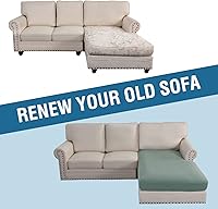 Vista 442 de H.VERSAILTEX 2025 New Sectional Couch Covers 8 Pieces Stretch Sofa Covers for Sectional Sofa Set Separate L Shaped Couch Cover for Both Left/Right