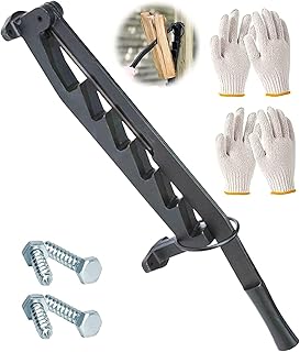 NAIQIALUO Wood Splitter Wall Mounted - Wood Kindling Splitter with Screws,Log Splitter, Wood Splitter, Kindling Splitter, Firewood Cutter for Fireplaces, Pizza Ovens, Saunas, BBQ Grills