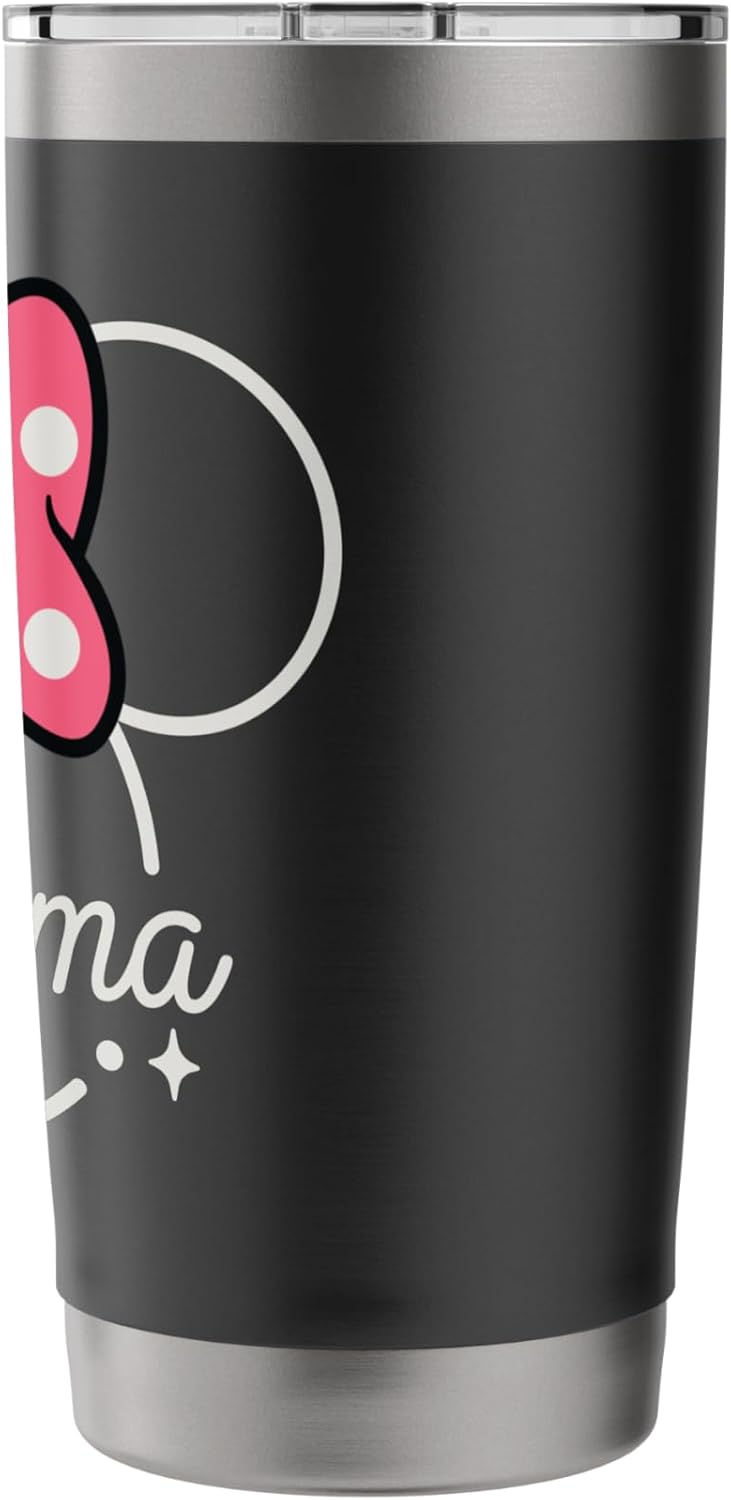 Disney Minnie Mouse Grandma Head Icon Magic Mother’s Day Stainless Steel Insulated Tumbler