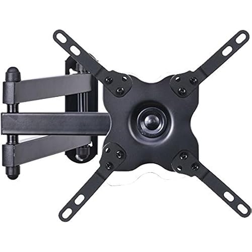 VideoSecu TV Wall Mount Monitor Bracket with Full Motion Articulating Tilt Arm 15" Extension for Most 27" 30" 32" 35" 37" 39" 40" LCD LED TVs with VESA 200x200 ML14B WS2