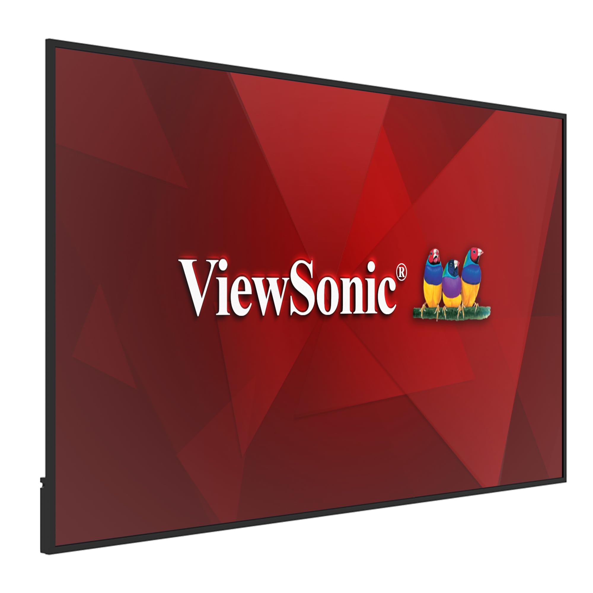 ViewSonic CDE8631 86 Inch 4K UHD Commercial Display with 500-nit Brightness 5000 1 Contrast Ratio OPS Slot 8GB