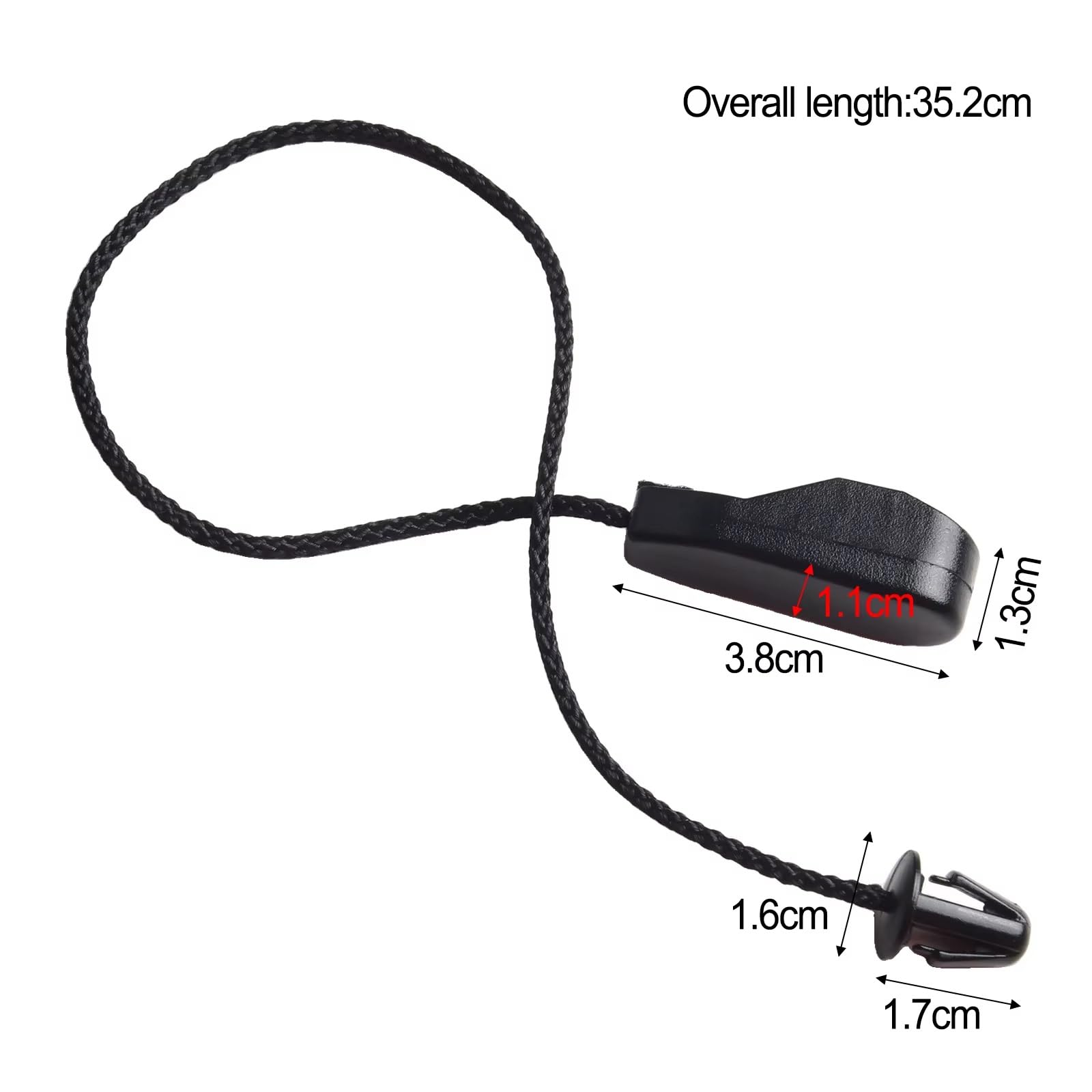 Para Mazda 3 2013-2019 Paquete Trasero Cuerda Para Estante Tronco Partición Cable Colgante Cuerda BHN968315A