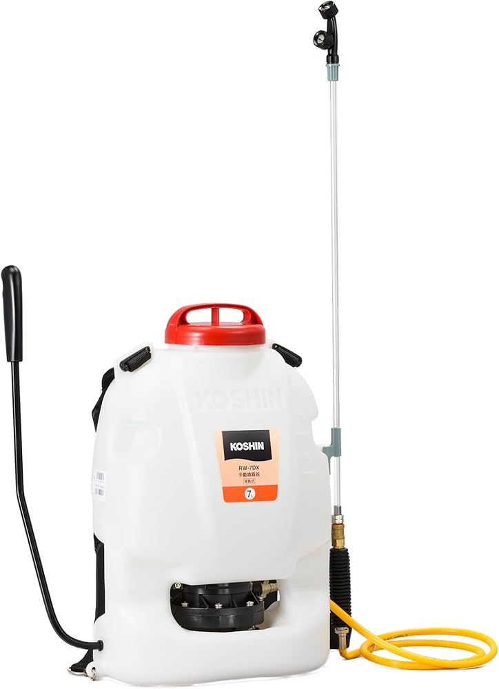 Amazon | 工進(KOSHIN) 背負い手動噴霧器 人力 噴霧器 RW-7DX 除草