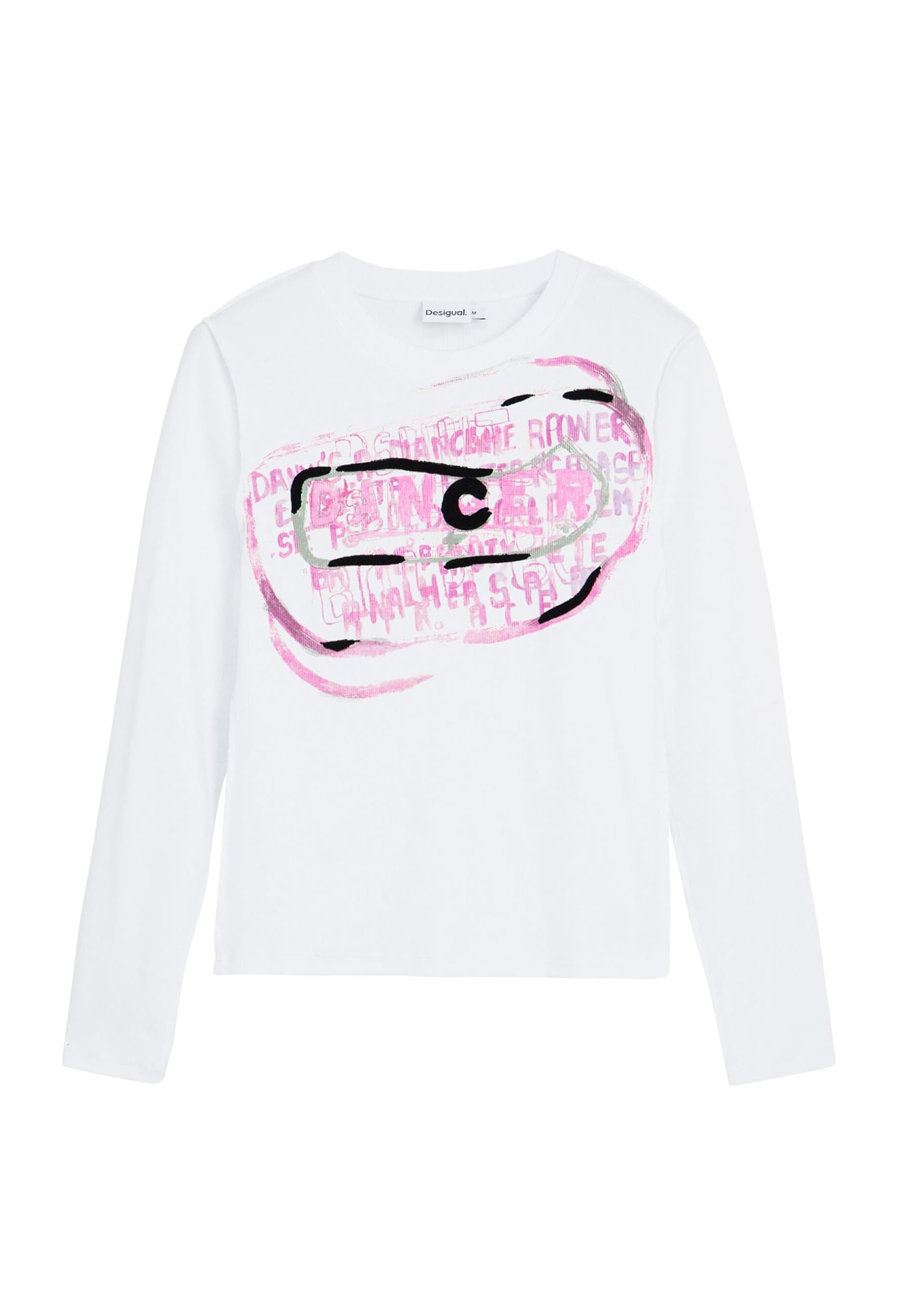 Desigual REPRIS_TS_Delicate, 1001 RAW, XL White