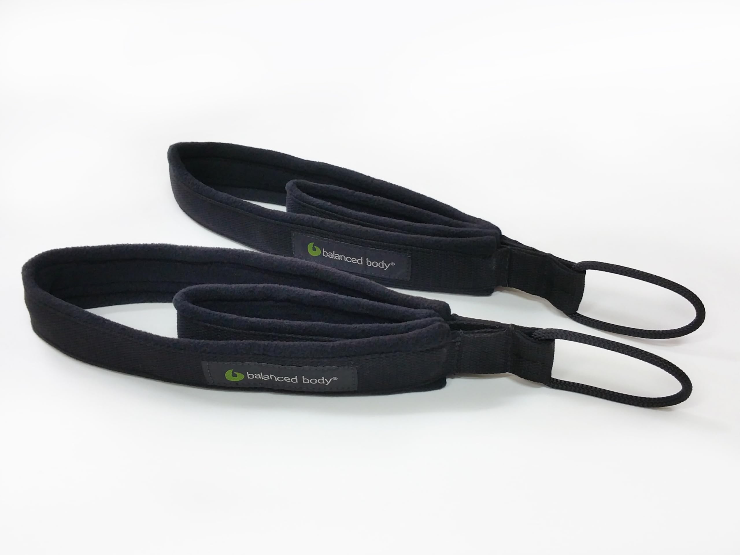 Balanced Body Soft Ring Double Loops, Cotton or Padded, Foot and Hand Straps, Accessories for Pilates Equipment, Workout Equipment for Home Gym or