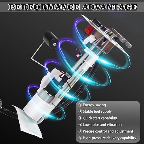Miniatura 4 de WayJun El módulo de bomba de combustible 055GE es compatible con los modelos D21 Pickup y Tsuru Frontier de 1992 a 2015 (6 pines)
